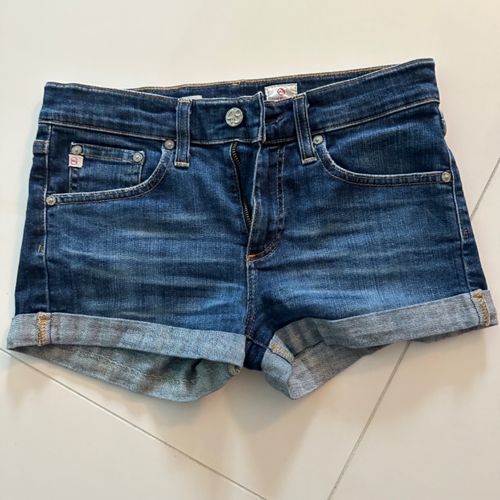 Denim Short Shorts